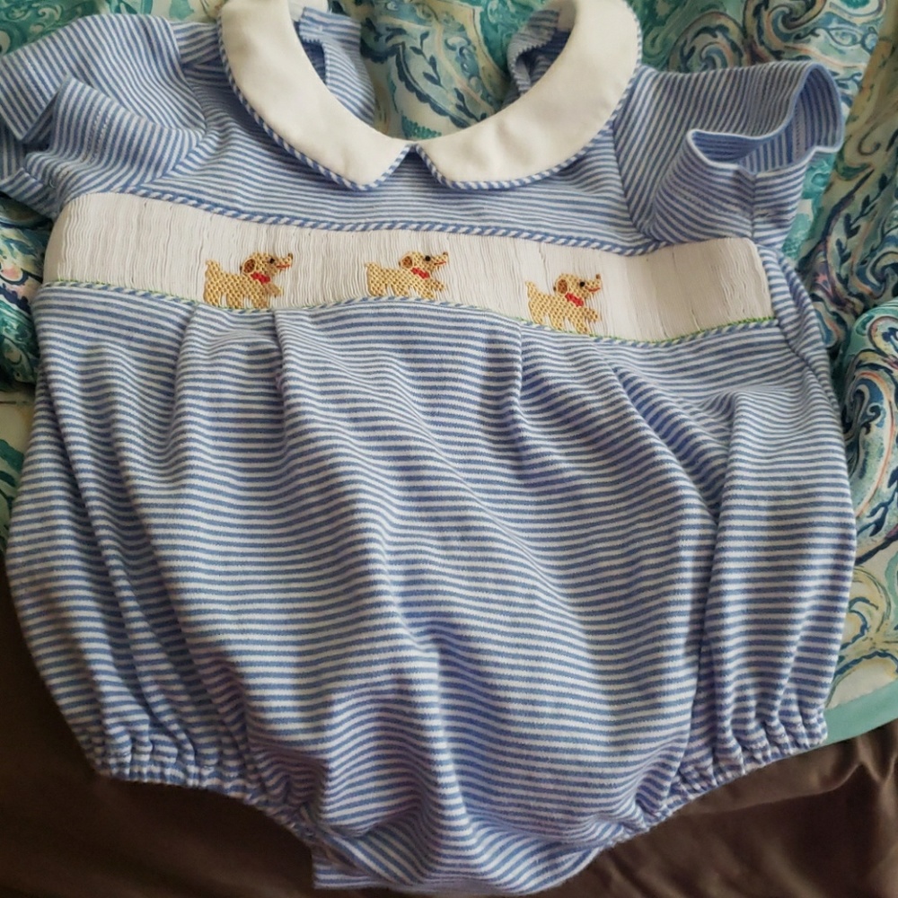 baby boy 3m edgehill collection monogrammed